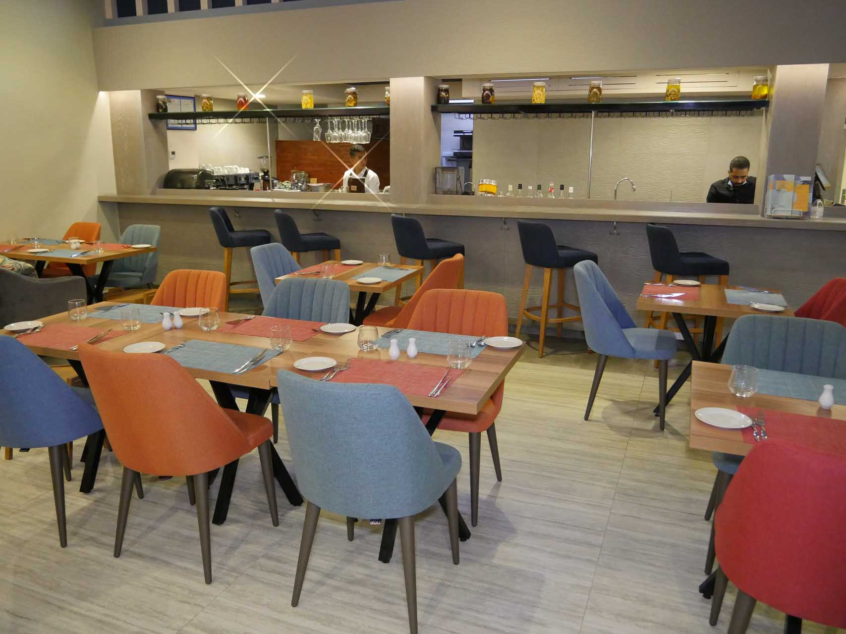 cafeteria hotel boutique gardenia a rabat maroc