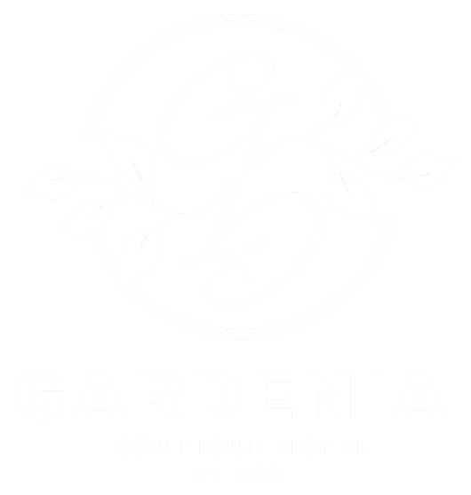 logo gardenia blanco